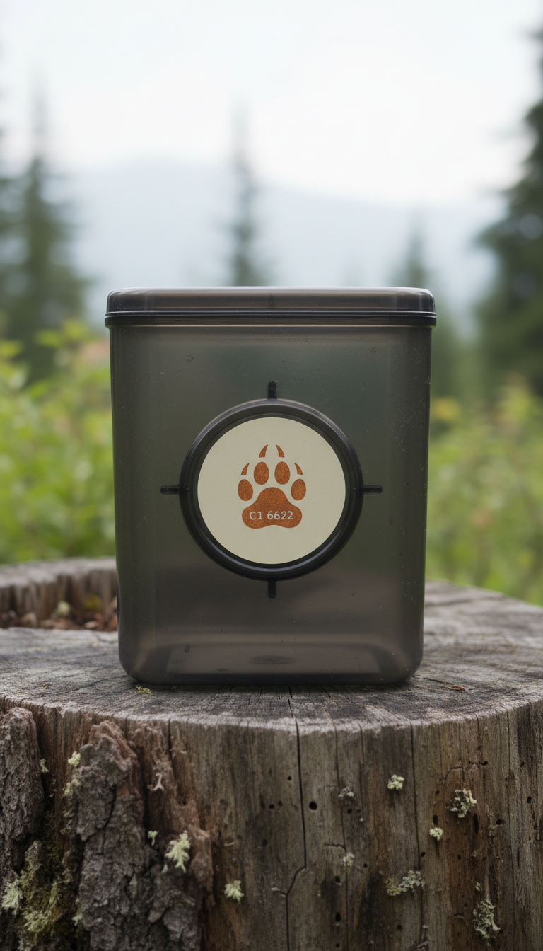 Polycarbonate Bear Canister Lightweight
