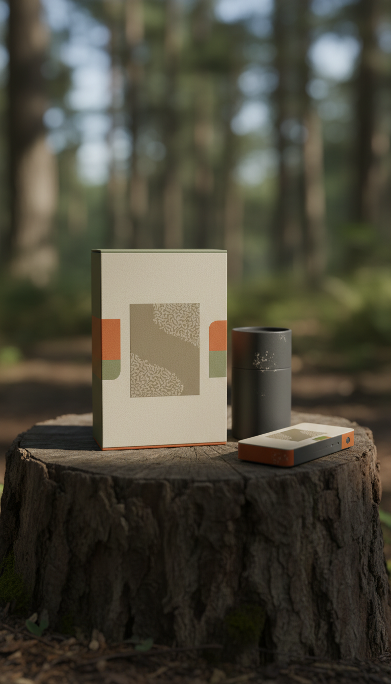 Minimalist Rental Packaging Kit Black & White